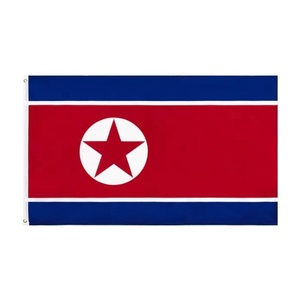 90X150cm Bandera DE LA República Popular Democrática de Corea Banderas de poliéster Banderas grandes Bandera de Corea del Norte - Product Image 2