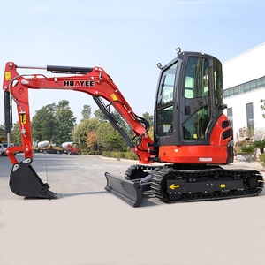 China HUAYEE Digger 3.5 Ton Digging Machine Earth Moving Machinery Mini Excavator Small Multi Functional Digger - Product Image 3