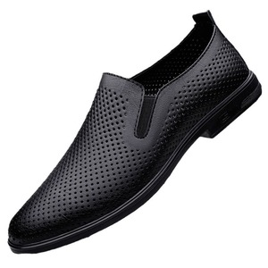 Zapatos de Cuero Casuales para Hombre 2026, Negros, Cómodos, con Suela Suave, Talla Grande, Estilo Británico - Product Image 5