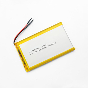 Bateria Lipo de Alta Capacidade 1160100 <span class=keywords><strong>3</strong></span>.7V 10000mAh 37Wh Bateria Recarregável de Íon de Lítio Polímero - Product Image 4