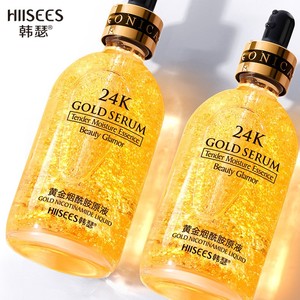 Sérum Anti-Âge à l'Or 24 carats pour Raffermir et Tendre la Peau, Atténuer les Rides et Ridules, Marque Privée - Product Image 1