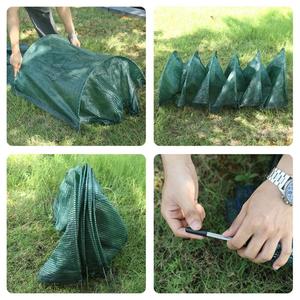 Serre portable robuste de 3 m, protection solaire, démontage rapide, tunnel de jardin vert, filet d'ombrage imperméable et pliable - Product Image 6