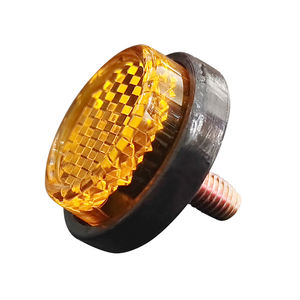 K-lite Factory 24mm autocollant réflecteur rond multicolore pour moto équitation accessoires de voyant <span class=keywords><strong>d</strong></span>'avertissement de sécurité réfléchissant - Product Image 5