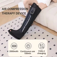 Masseur de jambes à compression d'air professionnel en gros pour usine, dispositif séquentiel, botte de récupération pour pieds et jambes pour l'amélioration de la circulation