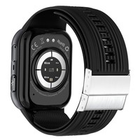 Reloj Inteligente Tk67 para Hombre, con Bomba de Aire, Monitor de Salud, Rastreador de Actividad Física, Llamadas Inalámbricas, Pantalla Táctil AMOLED Completa de 1.95 Pulgadas
