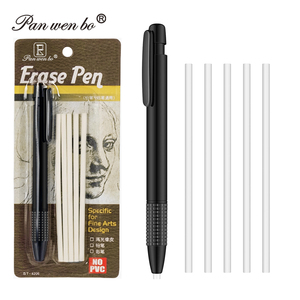 Panwenbo – Lot de recharges 0,4 mm pour gommes artistiques rétractables, stylo <span class=keywords><strong>gomme</strong></span> automatique pour le <span class=keywords><strong>dessin</strong></span> et la peinture - Product Image 1