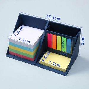 Multifunctional Sticky Notes New Designed square Shape High Viscosity Memo <b>Pad</b> Enterprise Customized LOGO Holiday Gifts - Product Image 3