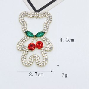 Charmes de <span class=keywords><strong>d</strong></span>écoration pour chaussures de créateur pour femmes, style luxe en métal, ornements abeille et <span class=keywords><strong>ours</strong></span>, adaptés aux sandales et sabots à trous - Product Image 5