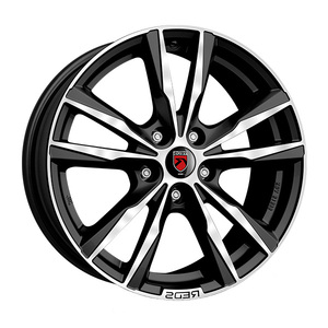 CERCHI EN LEGA K2 HD 6,5x16 5x110 ET 35 NOIR MAT POLI - Product Image 1