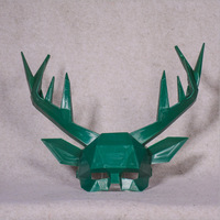 Halloween cerf animal masque bois noël masque facial costume fête chapeaux accessoires