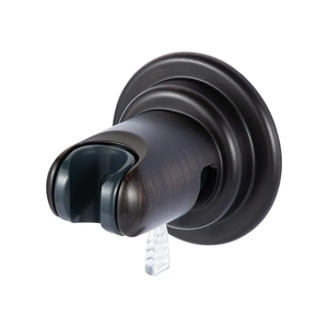 2024 Aquamate usine pas de perçage sans clou salle de bain Chrome support de douche ABS plastique ventouse support de douche réglable - Product Image 1