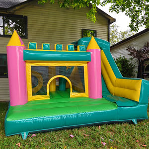 स्लाइड 4 मीटर * 4 मीटर * 4 मीटर 2.5 इंफ्लेटेबल हाउस के साथ कूदना महल के बच्चों के बाउंसर - Product Image 2