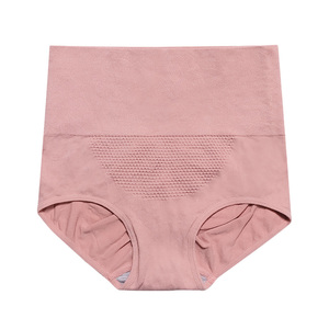 OEM personnalisé haute-coupe mémoires femmes en nylon brève filles portant <span class=keywords><strong>culotte</strong></span> taille haute <span class=keywords><strong>culotte</strong></span> période <span class=keywords><strong>culotte</strong></span> - Product Image 3