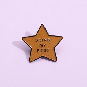 Alfileres de esmalte de joyería de Metal divertidos personalizados para niños 'Didn't Get Drunk Today' citas broches amigos estancia insignias de solapa fundición de hierro - Product Image 1