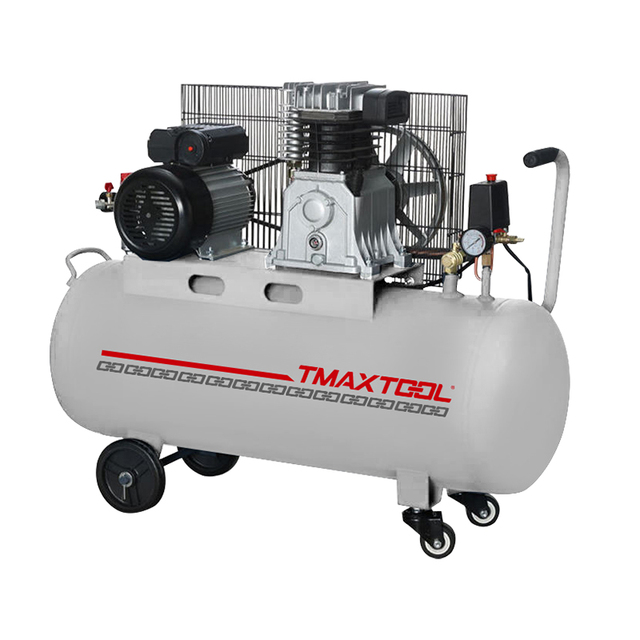 High Pressure Air Compressor 2.2KW 220V 50Hz 100L 3HP Belt Driven Air Compressor