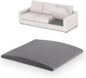 <strong>Sofa</strong> Furniture Curved High Density <strong>Sofa</strong> Couch <strong>Cushion</strong> <strong>Support</strong> for Sagging Seat | Seat <strong>Cushion</strong> Sagging Repair with Washable Cover - Product Image 1