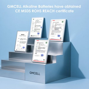 Батарейки GMCELL <span class=keywords><strong>AA</strong></span> AAA Super <span class=keywords><strong>Alkaline</strong></span> 1.5V LR20 LR03 LR06 12V 27A в блистерной упаковке, щелочные, с сертификатами BIS CE - Product Image 5