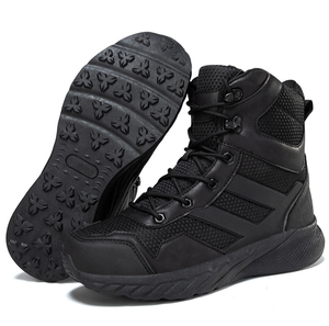 Botas de Desierto DF328 AS33 para Montar, Camuflaje Caqui y Negro - Product Image 4