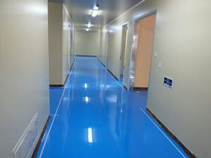 Peinture de sol antidérapante auto-nivelante, atelier chimique électronique, anti-poussière et résistante à l'usure, peinture de sol anticorrosion - Product Image 4