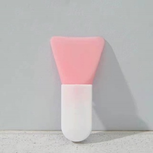 Pinceau applicateur de masque en silicone à manche court, spatule de maquillage pour crème, gel, argile, outil cosmétique de beauté - Product Image 2