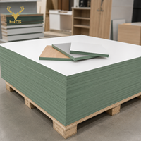 Panneau MDF mélaminé 18 mm, résistant à l'humidité, panneau MDF mélaminé MR, plateau de table