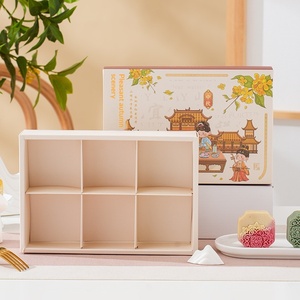 Boîte-cadeau de gâteaux de lune haut de gamme pour la mi-automne avec motif de <span class=keywords><strong>lapin</strong></span> de dessin animé pour offrir à la <span class=keywords><strong>famille</strong></span> et aux amis - Product Image 6
