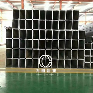 <span class=keywords><strong>Tube</strong></span> en <span class=keywords><strong>acier</strong></span> carré ERW haute résistance norme EN, tubes rectangulaires ASTM A500 A501 pour applications de tuyauterie de structure à usage intensif - Product Image 3