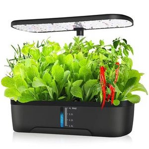 Système hydroponique à 12 trous avec écran LCD | Kit de jardin <span class=keywords><strong>intérieur</strong></span> automatique, cultivateur de légumes sans sol avec lumière <span class=keywords><strong>LED</strong></span>, rendement élevé - Product Image 5