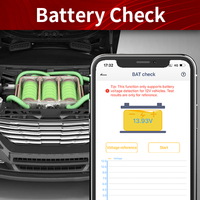 Escáner OBD2 ANCEL BD500 para VW y Audi, Herramienta de Diagnóstico Completo del Sistema con Servicio de Reinicio EPB y Reinicio de Aprendizaje del Acelerador