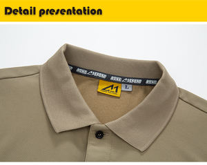 Custom Long Sleeve <b>Polo</b> <b>Shirt</b> Silk Spandex Blend <b>with</b> Fashion Print <b>Pocket</b> Design Sport Fashion Wear for Wholesale - Product Image 4