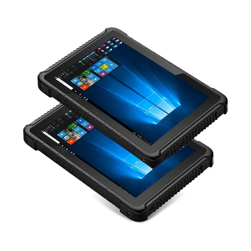 W 16H 10Inch 4Gb 64Gb Octa Core 10000Mah Verwijderbare Batterij Robuuste Tablet 1000 Nit Met Windows 10