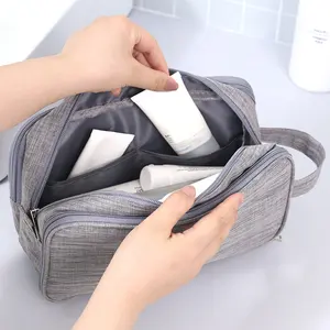 Multi Purpose Three Layers Large Capacity Storage Bag for Travel Women Toiletry Bag Durable Make up Pouch Mesh Cosmetic Bag