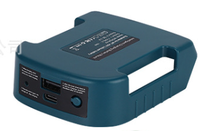 Adaptador USB de 40V con Hebilla para Cinturón, para Baterías Makita, Ryobi, Greenworks de 40V, Carga de Emergencia para Herramientas Eléctricas en Exteriores