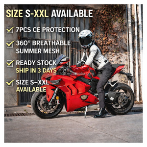 Chaqueta de Motocross <span class=keywords><strong>Deportiva</strong></span> Transpirable de Malla para Hombre, Modelo 3027, Personalizada de Fábrica, para Verano, para Motocicleta - Product Image 2