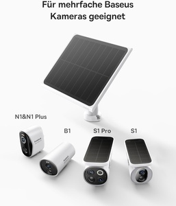 Caméra solaire <span class=keywords><strong>A1</strong></span> 3W pour la sécurité, extérieure, étanche IP67, câble de 4 m, compatible avec les séries N1/S1 - Product Image 1
