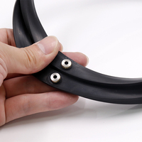 Bouchon de tuyau gonflable d'anneau en caoutchouc résistant à la chaleur en caoutchouc de silicone de taille différente personnalisé