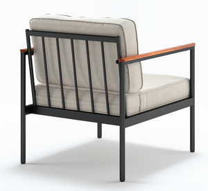 Muebles de Jardín de lujo para exteriores, sofá de aluminio, sillón de Patio, juego de mesa - Product Image 6