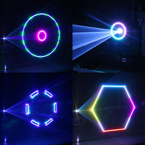 Luce Laser Animata a Colori Completi 8W 10W 12W con Testa Mobile e Lampada Ausiliaria per Discoteca - Product Image 5