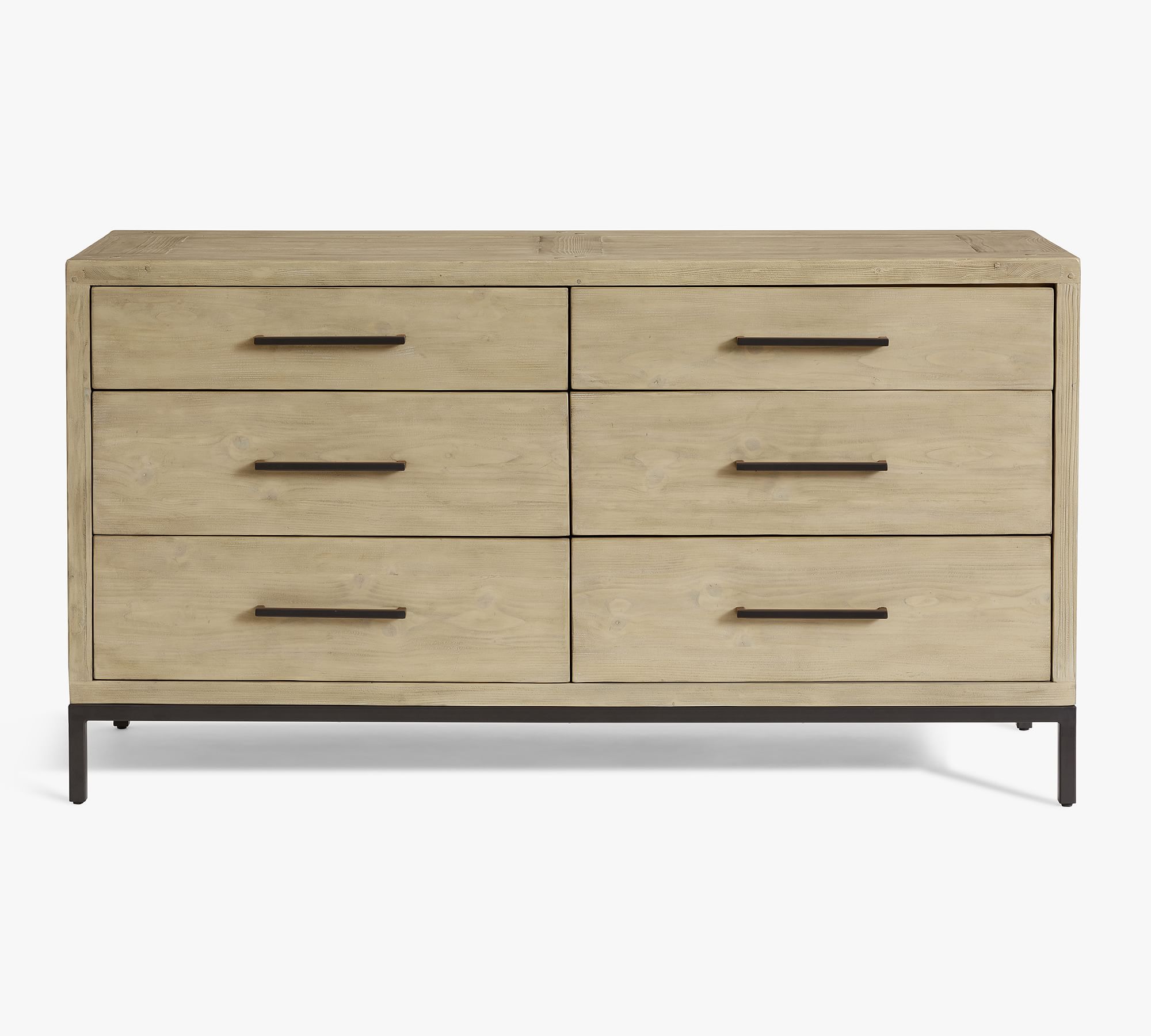 dresser set bedroom furniture oak 6-drawer wider dresser