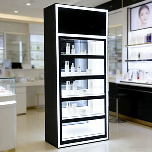 Vitrine de présentation LED haut de gamme TINYA pour produits de beauté et soins de la peau, présentoir de comptoir pour maquillage et accessoires de téléphonie 5G, pour la vente au détail - Product Image 3