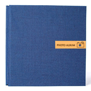 อัลบั้มรูปงานแต่งงานแบบทำมือ ปกผ้าลินิน 9 สี แบบติดกาวเอง ขนาด 4R ใส่รูปได้ 120 รูป 20 แผ่น หน้าสองด้าน ขนาด 27*28 ซม. สำหรับ DIY ขายส่ง - Product Image 4