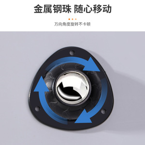 ล้อหมุนเดจิ ดิง 60 มม. ติดตั้งง่ายสำหรับเฟอร์นิเจอร์ใช้ในครัวเรือน - Product Image 4
