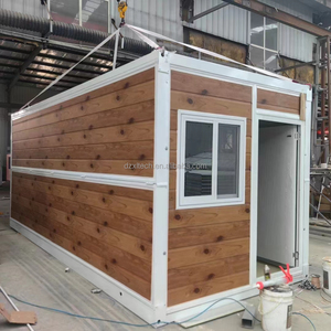 20ft installazione rapida Z contenitore pieghevole casa prefabbricata pieghevole piccolo Mobile dormitorio temporaneo per uso ufficio - Product Image 3