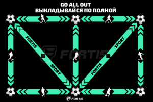 थोक फुटबॉल ट्रेनर मैट फुटबॉल फुटबॉल फुटस्टेप और चपलता प्रशिक्षण उपकरण के साथ चपलता प्रशिक्षण उपकरण - Product Image 5