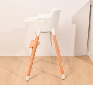 Chaise classique en hêtre pour bébé, chaise haute en bois pour enfant - Product Image 2