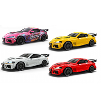 Voiture RC de drift Supra 4WD sous licence 1:43 avec châssis, lumières LED et gyroscope réglable JXC