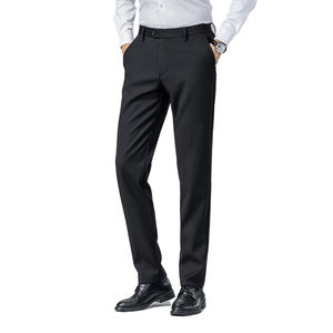 Pantalon de costume formel mince pour homme Jeans d'affaires décontractés confortables pour le printemps Pantalons longs pour les loisirs - Product Image 5