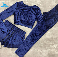 Vente en gros de vêtements de danse sur poteau pour femmes, vêtements de scène de fitness à manches longues, tenue de performance aux couleurs vives, vêtements de danse à une épaule