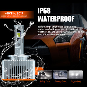 Bombillas LED de Repuesto para Faros Delanteros de Automóviles Originales, Bombillas LED de Alta Potencia D1S D2S D3S D4S D5S D8S - Product Image 5