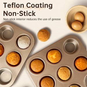 24 tazze di Mini <span class=keywords><strong>Muffin</strong></span> in padella per Cupcake in miniatura stampo da forno antiaderente - Product Image 3